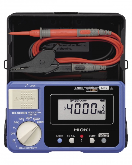 Мегаомметр цифровой портативный до 4000 МОм HIOKI IR4056